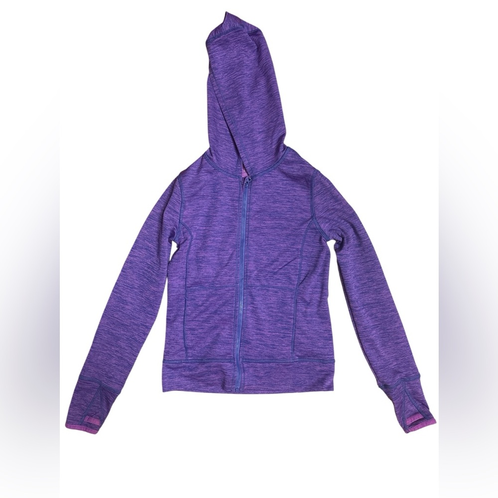 L.L. Bean Purple and Blue Stitch Hoodie